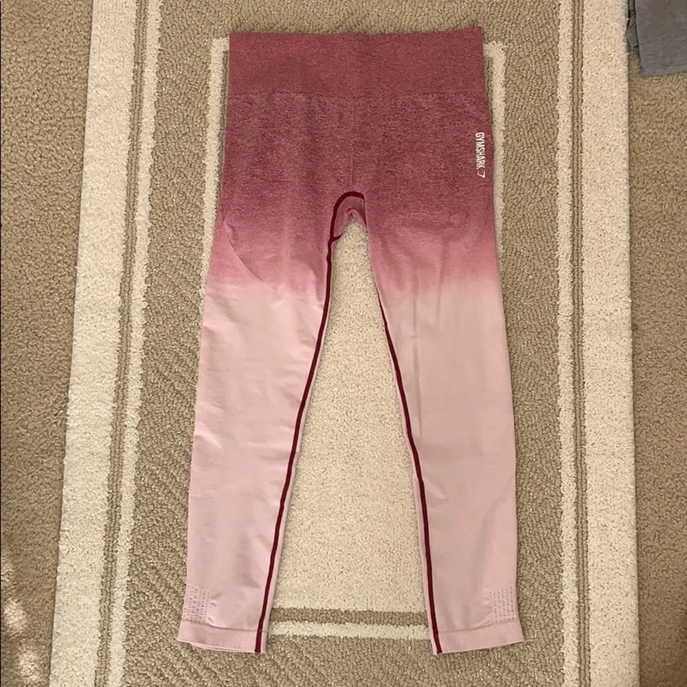 Gymshark pink ombré leggings